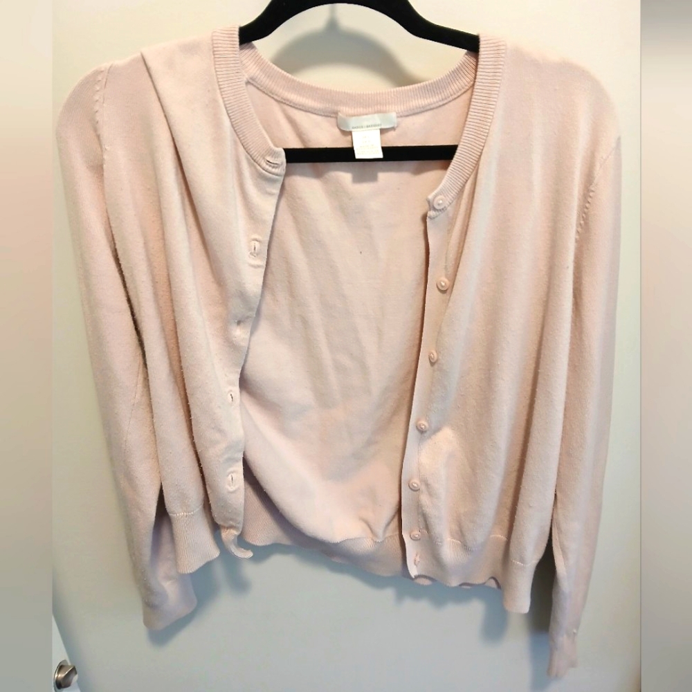 H&M Pink Cardigan Sweater - Fits like a Medium